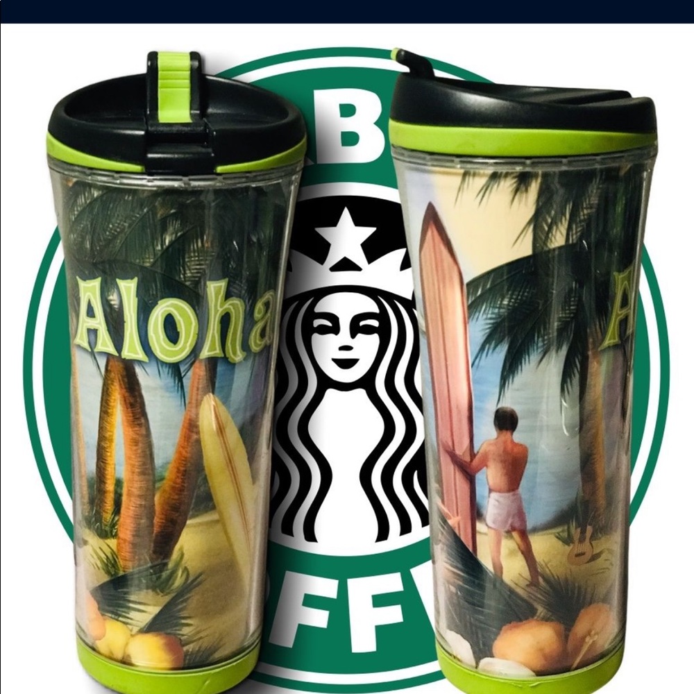 Starbucks 2008 Aloha Acrylic Tumbler